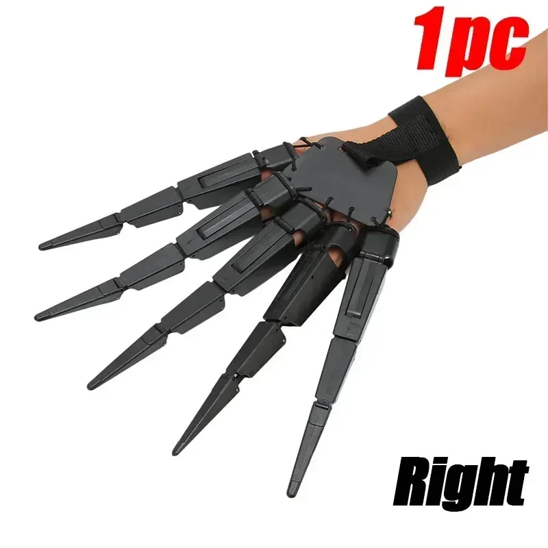 Halloween artikulierte Finger gefälschte Finger beängstigend Skelett Hand Cosplay Finger Handschuh realistische Horror Ghost Claw Prop Party Dekor