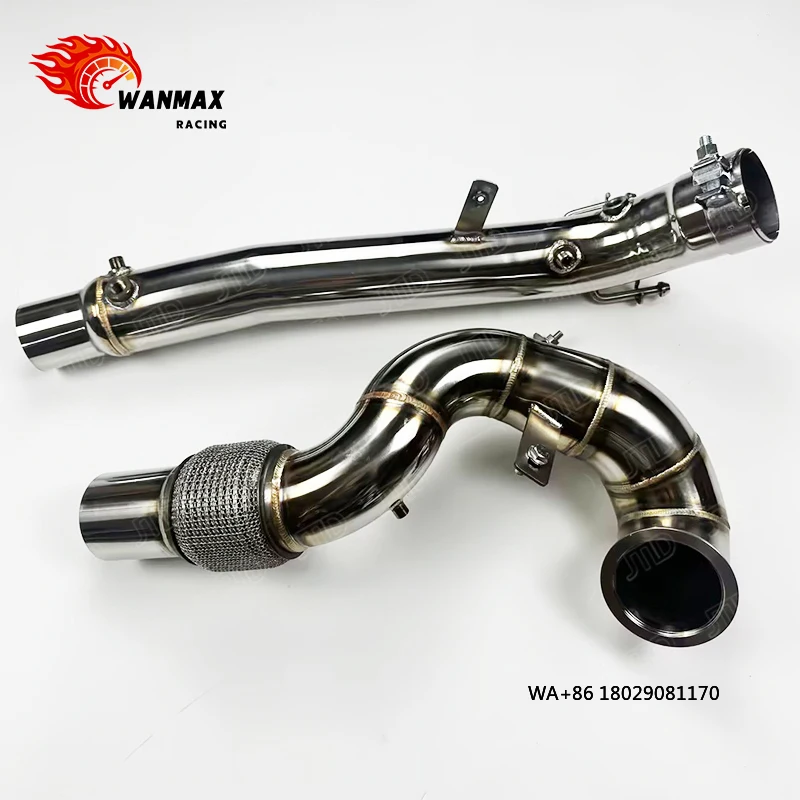

Performance Exhaust Downpipe for 7.5R 76mm Stainless Steel Header, Direct Fit Replacement