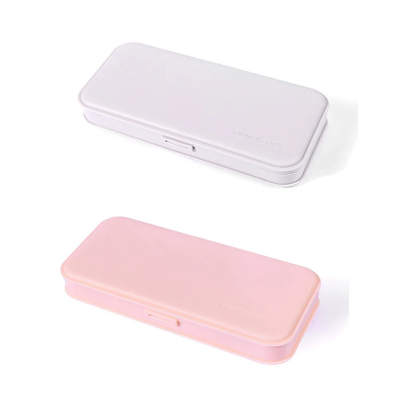 Nail Art Storage Box Nail Parts Organizer Cuboid Plastic Container Packaging Case For Nail Brush File Manicure Tools