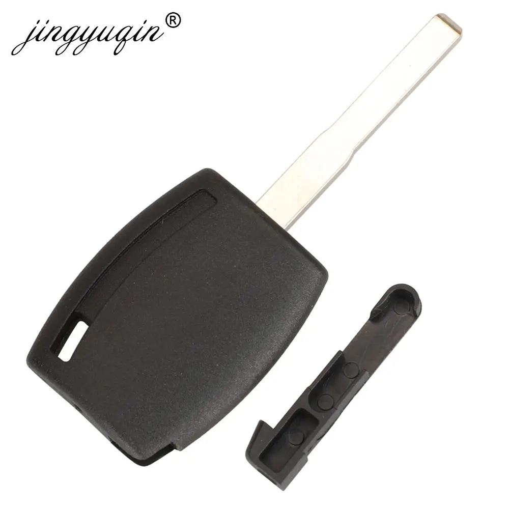 jingyuqin for Ford Fiesta Mondeo Focus C-Max S-Max Galaxy Kuga Ignition Transponder HU101 Key case shell