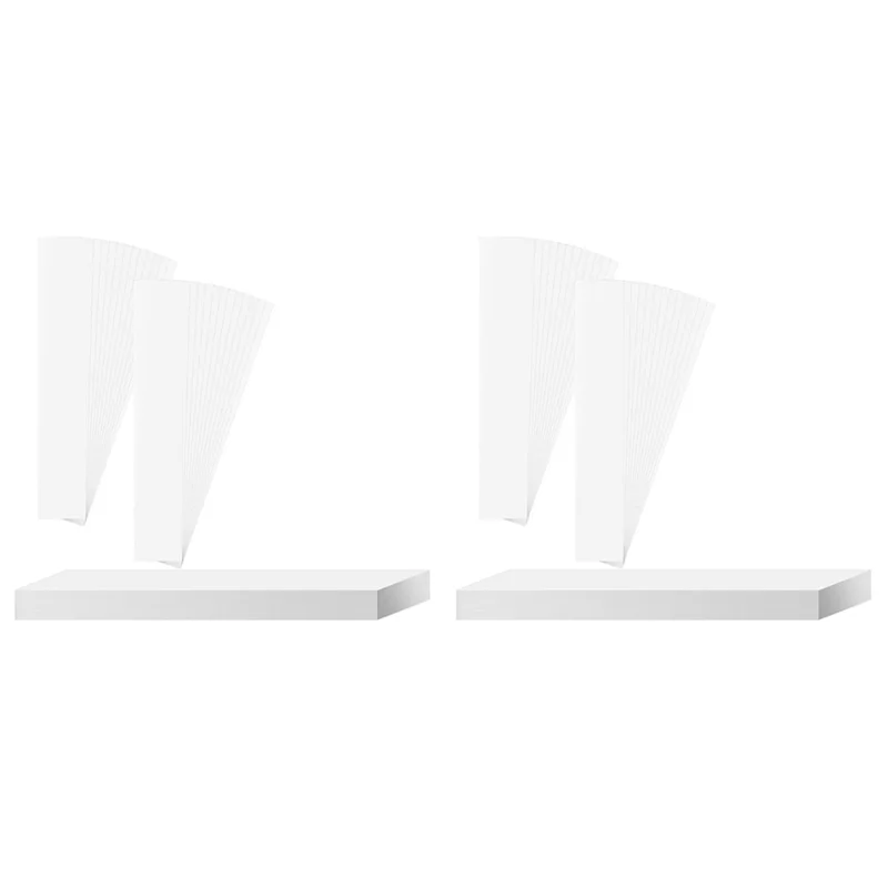 

300 Pcs Clear Invitation Band For 5X7 Invitations Vellum Belly Band For Wedding Invitation Wraps Vellum Paper Belly