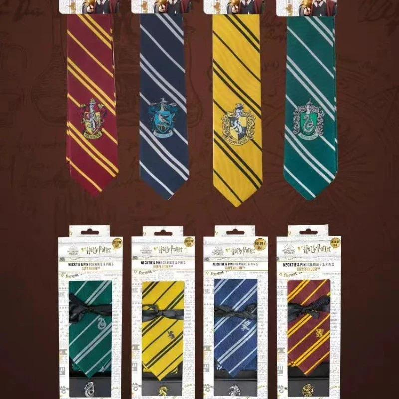 Hermione Tie Magic Badge Delicate Tie Necktie Hogwarts School of Witchcraft and Wizardry Gryffindors A Beautiful Gift for A Girl