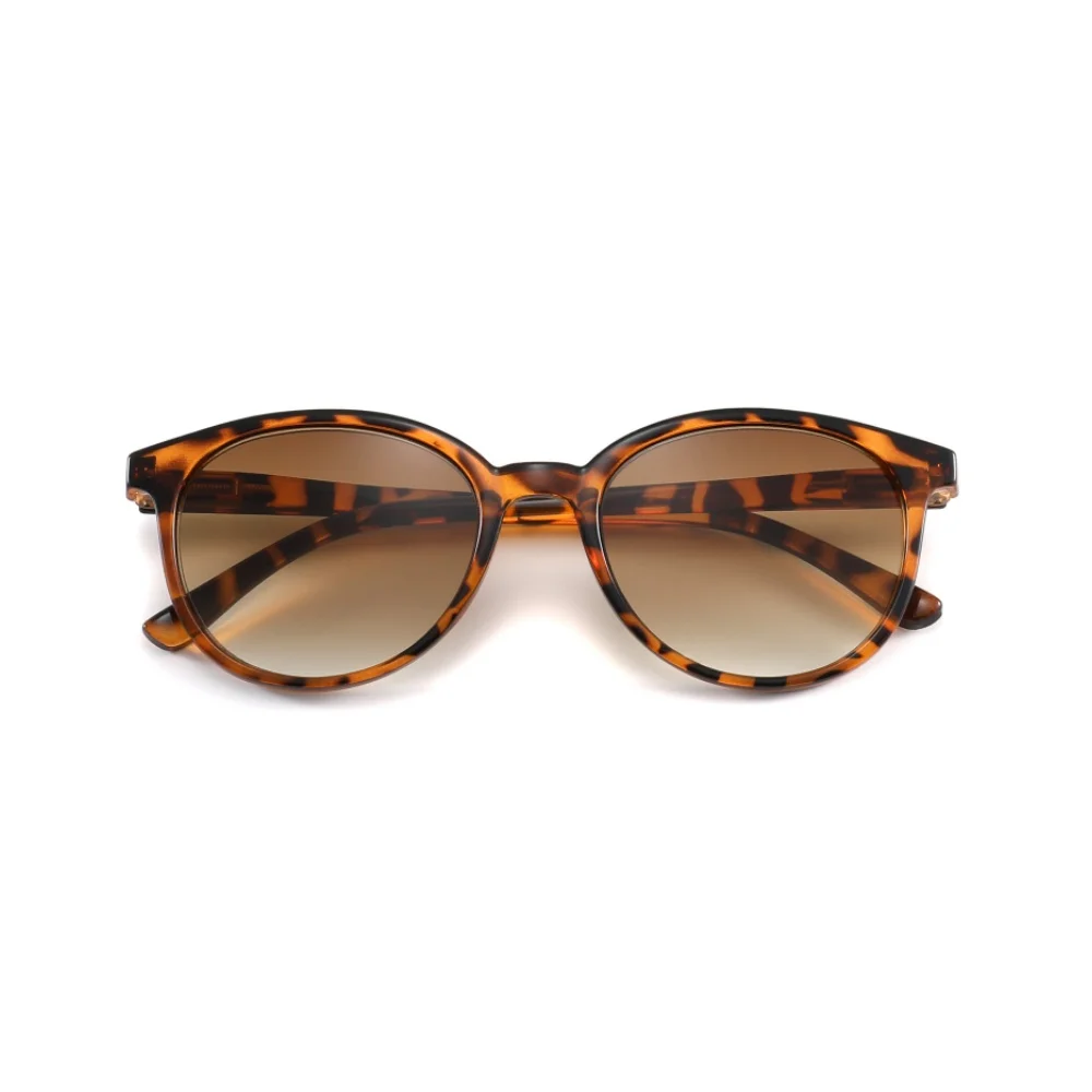 MODFANS Oversized Reading Glasses For Women and men,Classic Round Sunglasses Readers Frame with Spring Hinge +0.5 ~ +4.0