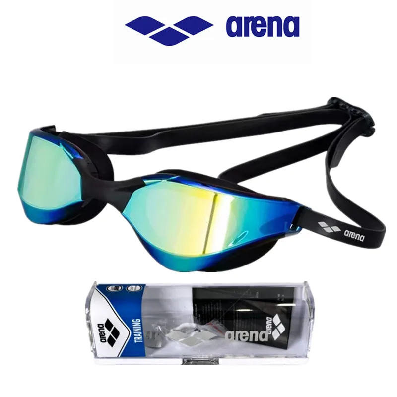 ARENA Professional Racing Swimming Goggles Waterproof Anti Fog High Definition UV400 Competition Training Swim Equipment