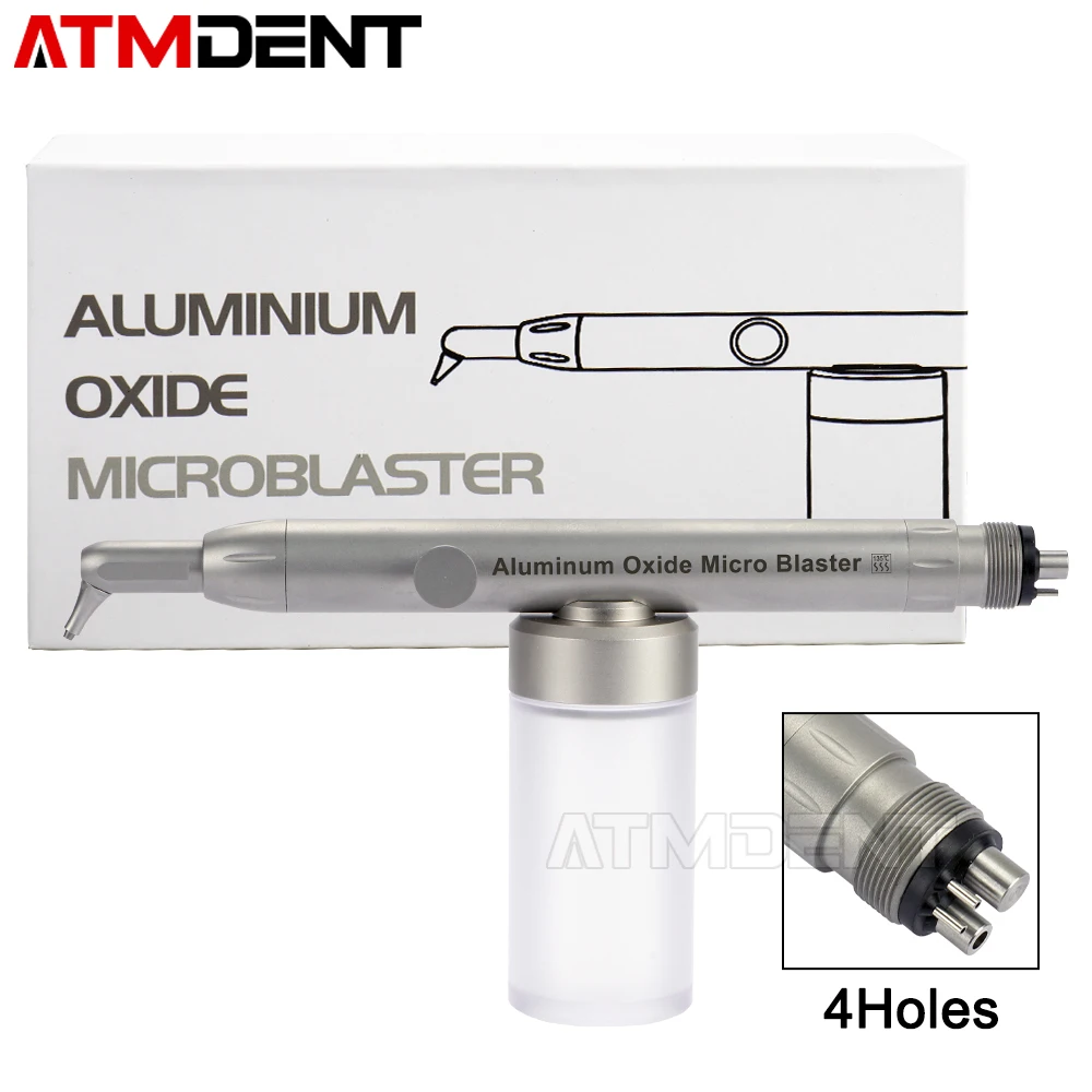 Dentale ossido di alluminio Micro Blaster spruzzo d'acqua e sabbiatura Microetcher sabbiatura sistema di allumina strumento dentale