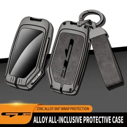 3/4 Button Car Key Holder Accessories for Kia GT Line Forte Seltos K3 K5 Sportage Ceed Soul Remote Protector