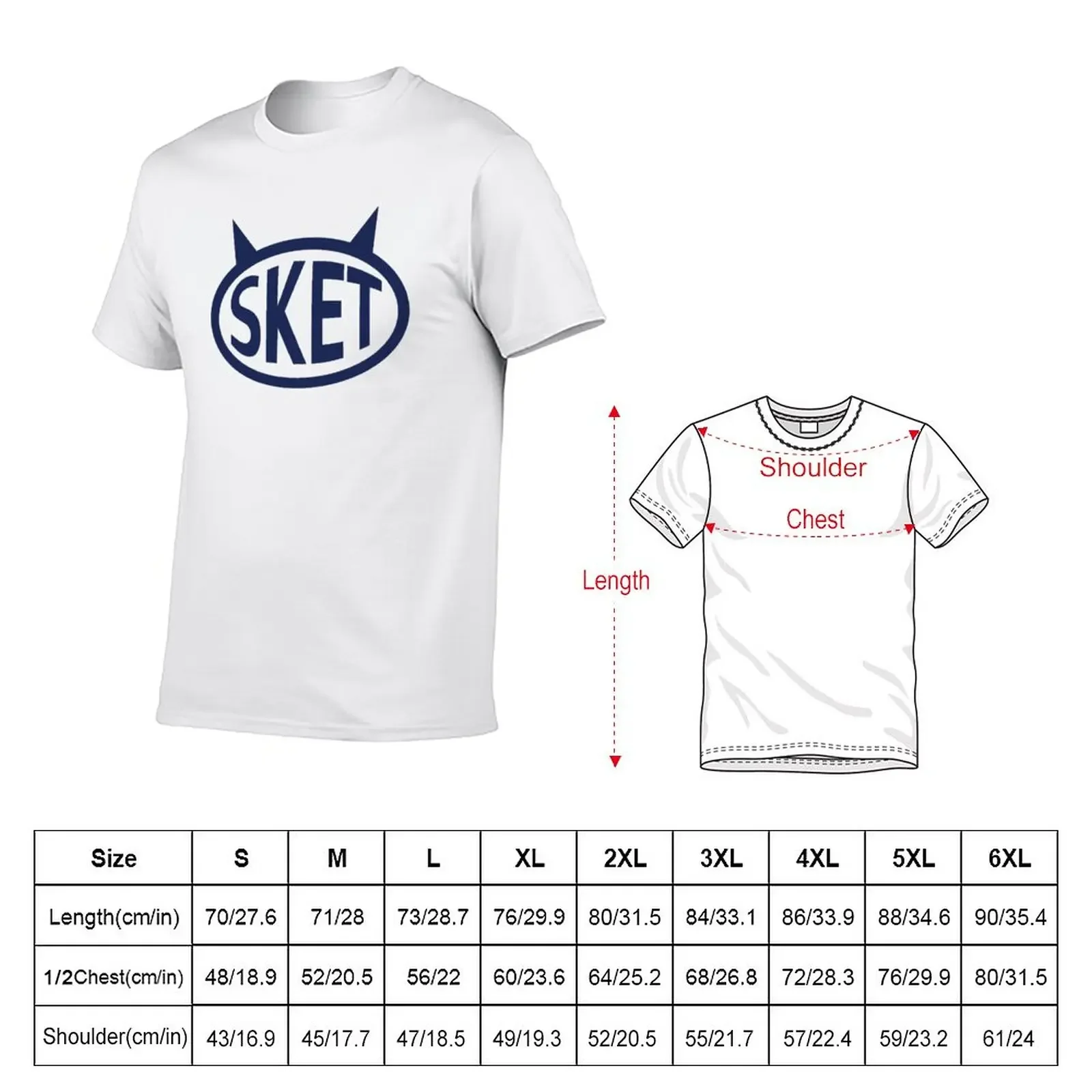 SKET T-Shirt summer clothes vintage clothes boys animal print heavyweight t shirts for men