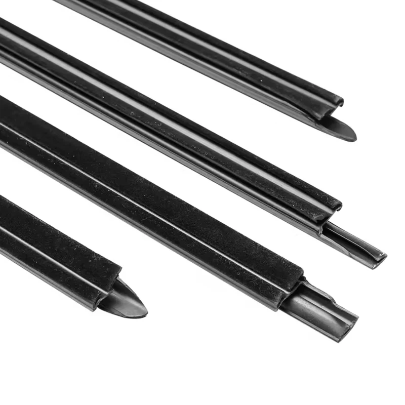 Picture 5: 4Pcs Window Rubber Trim For Dodge Ram 1500/2500/3500/4500/5500 2009-2021 Weatherstrip Seal Strips Rubber Moulding 55112376AH
