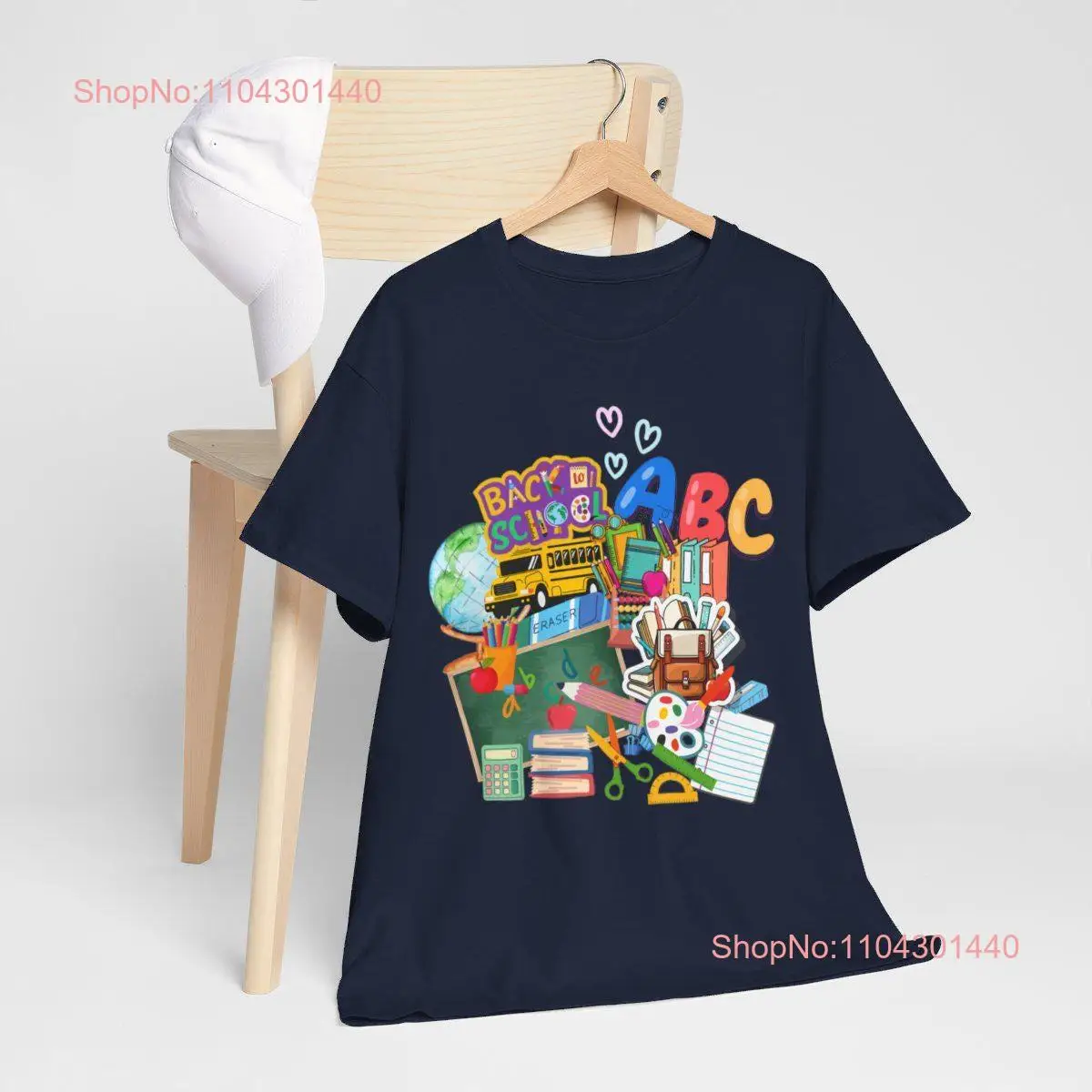 Back To School T Shirtis Shirt Heavy Cotton long or short sleeves