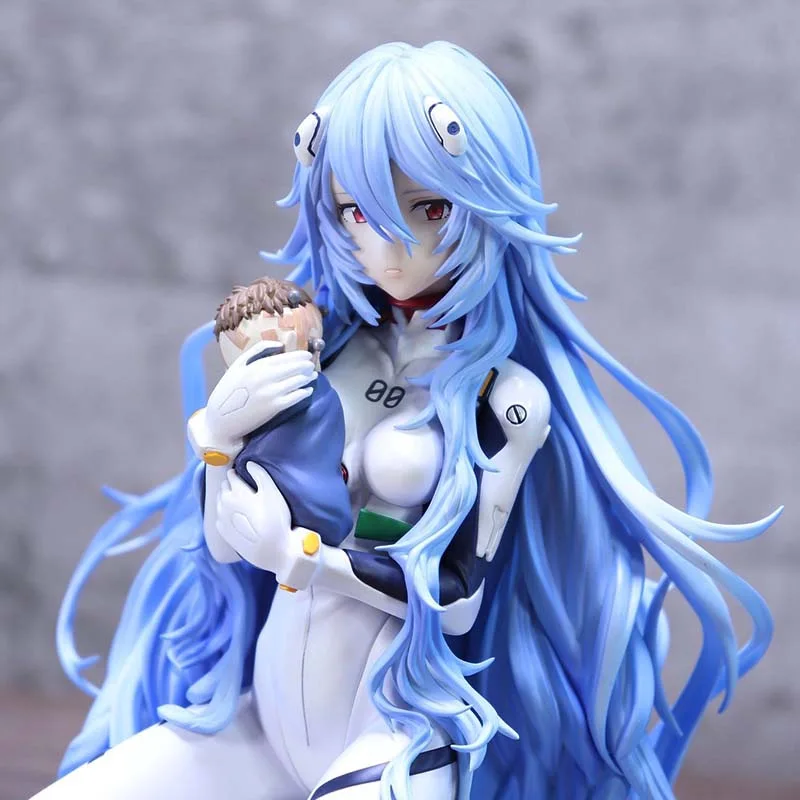 

NEON GENESIS EVANGELION Anime Peripheral Ayanami Rei Model Statue Desktop Decoration Birthday Gift Toys