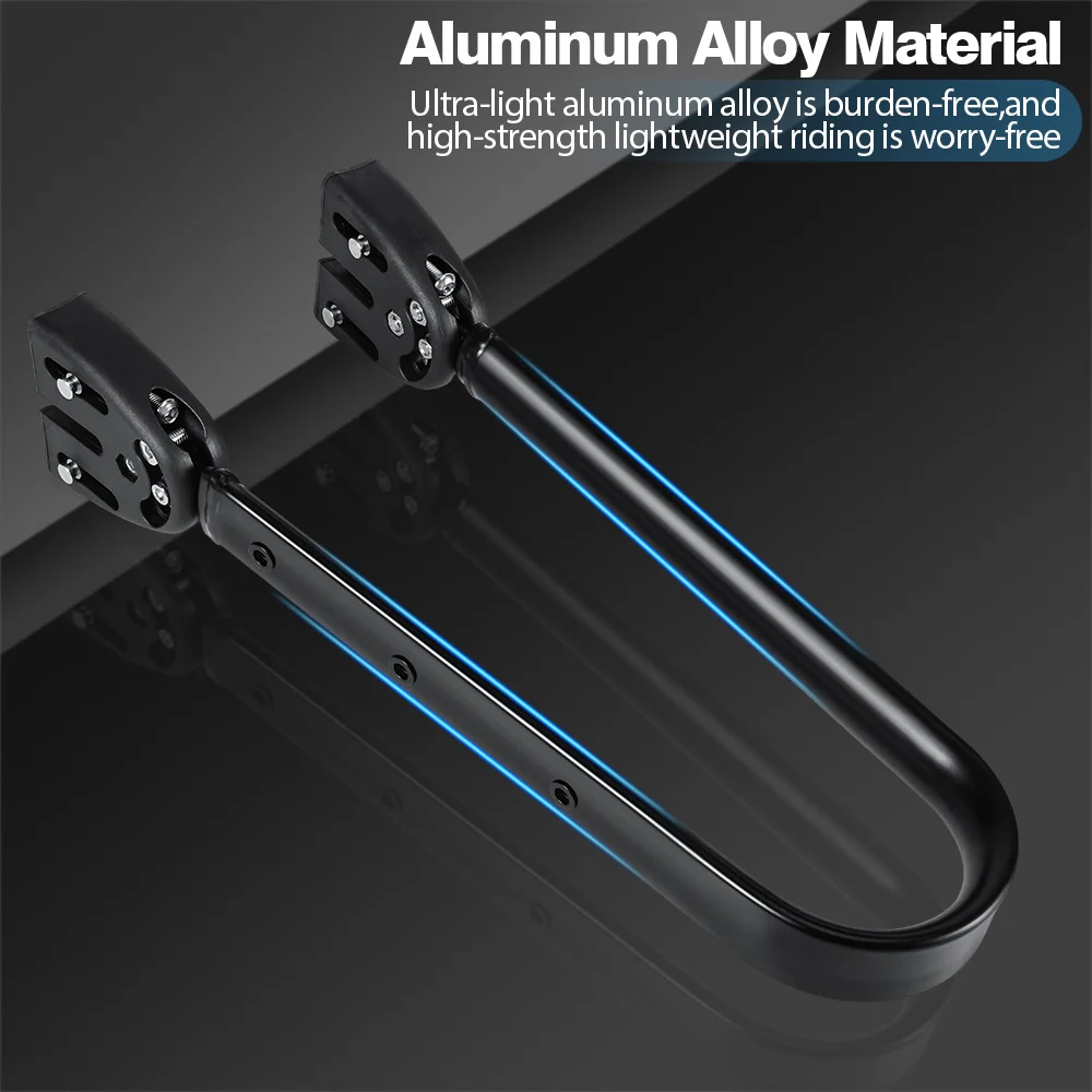 Einstellbare Aluminium Legierung Fahrrad Gepäck Träger Kies Fahrrad Universal Fahrrad Hinten Regal Gabel Regal Tasche Für Bikepacking – Detail 4