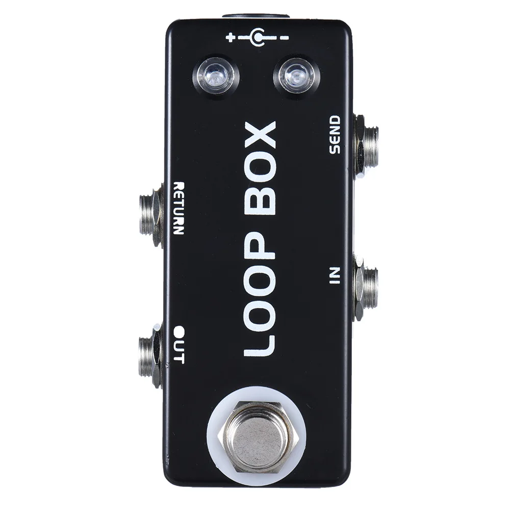 

loop box Guitar Effect Pedal Switcher Channel Selection True Bypass Guitar Parts Switcher Channel Selection True Bypass Looper