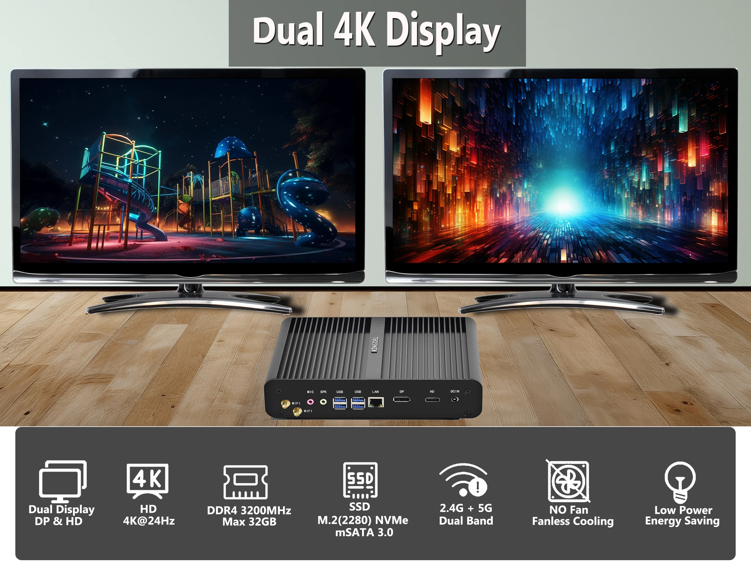 

Cheap Mini PC Gaming Intel Core i7 10510U HD DP Windows 11 Bluetooth Desktop Office/Home Computer 32G DDR4 512G NVMe