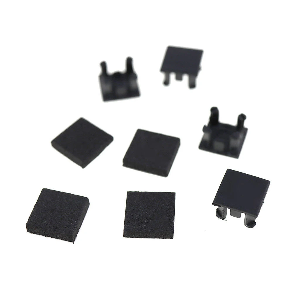 Rubber Feet For Sony PlayStation 2 PS2 70000 90000 Controller Plastic Pad Cover Dust Plug Set 7W 9W Rubber Feet Replacement Part