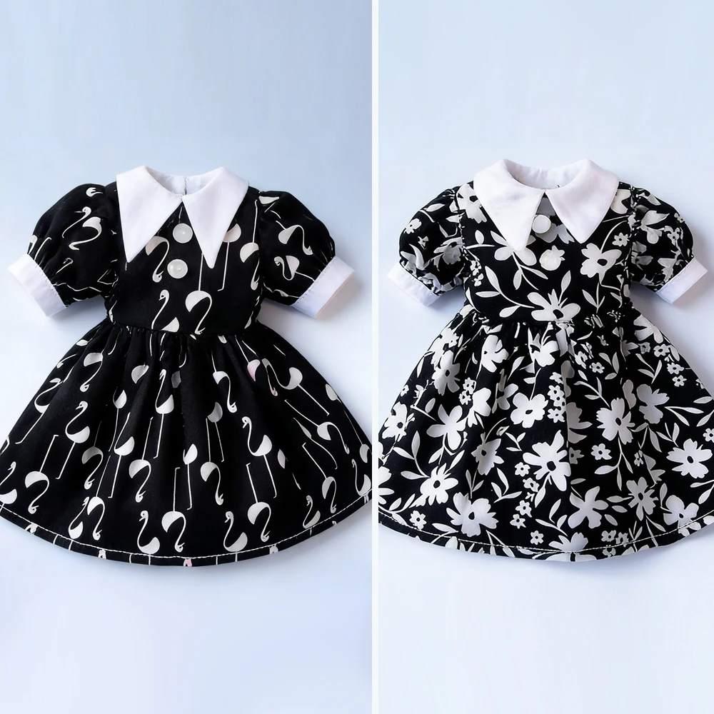 

blyth doll clothes fashion floral dress retro floral Skirt for Ymy Licca Azones Ob24 Ob27 Doll Accessories