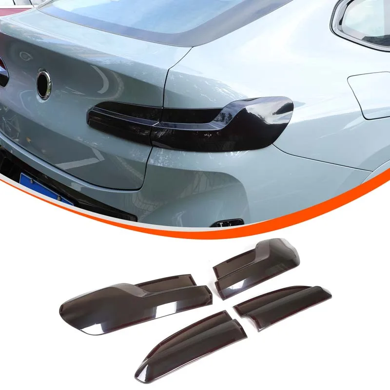 

For BMW X4/BMW X4M G02 F98 2019-2025 Car Taillights Smoked Black Shell ABS Transparent Gray Automotive modification Accessories
