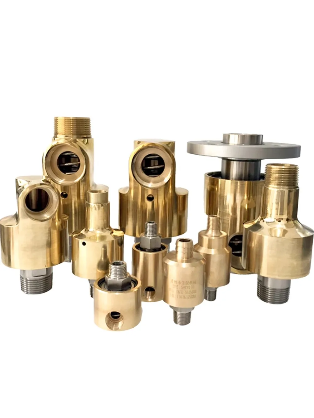 High-quality H-type rotary joint HS/HD cooling water, oil air, copper high-speed rotary joint 2 minutes-3 inches