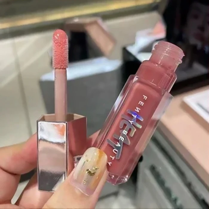Hot Sale Fenty Beauty Lipgloss Veelkleurig Bevochtigen Glans Glitter Lip Voller Make-up Beginner Vloeibare Lipstick Make-up Cosmetica
