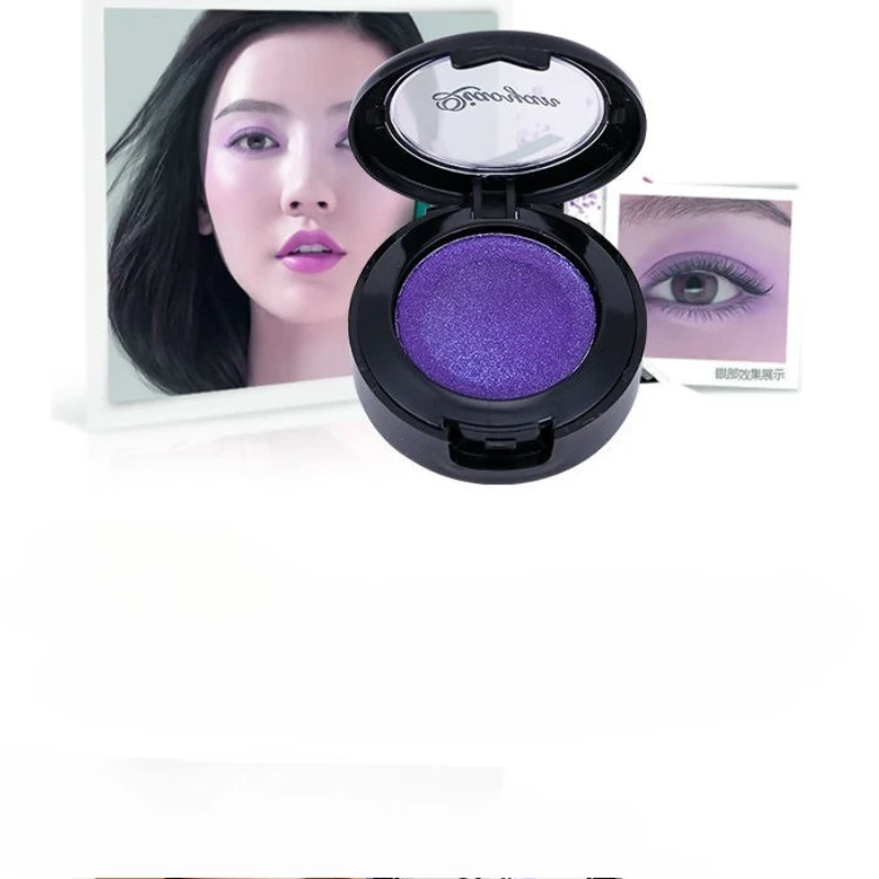 Paleta de sombras de ojos, maquillaje de moda, sombra de ojos de brillo mate con espejo de pincel, 133 #