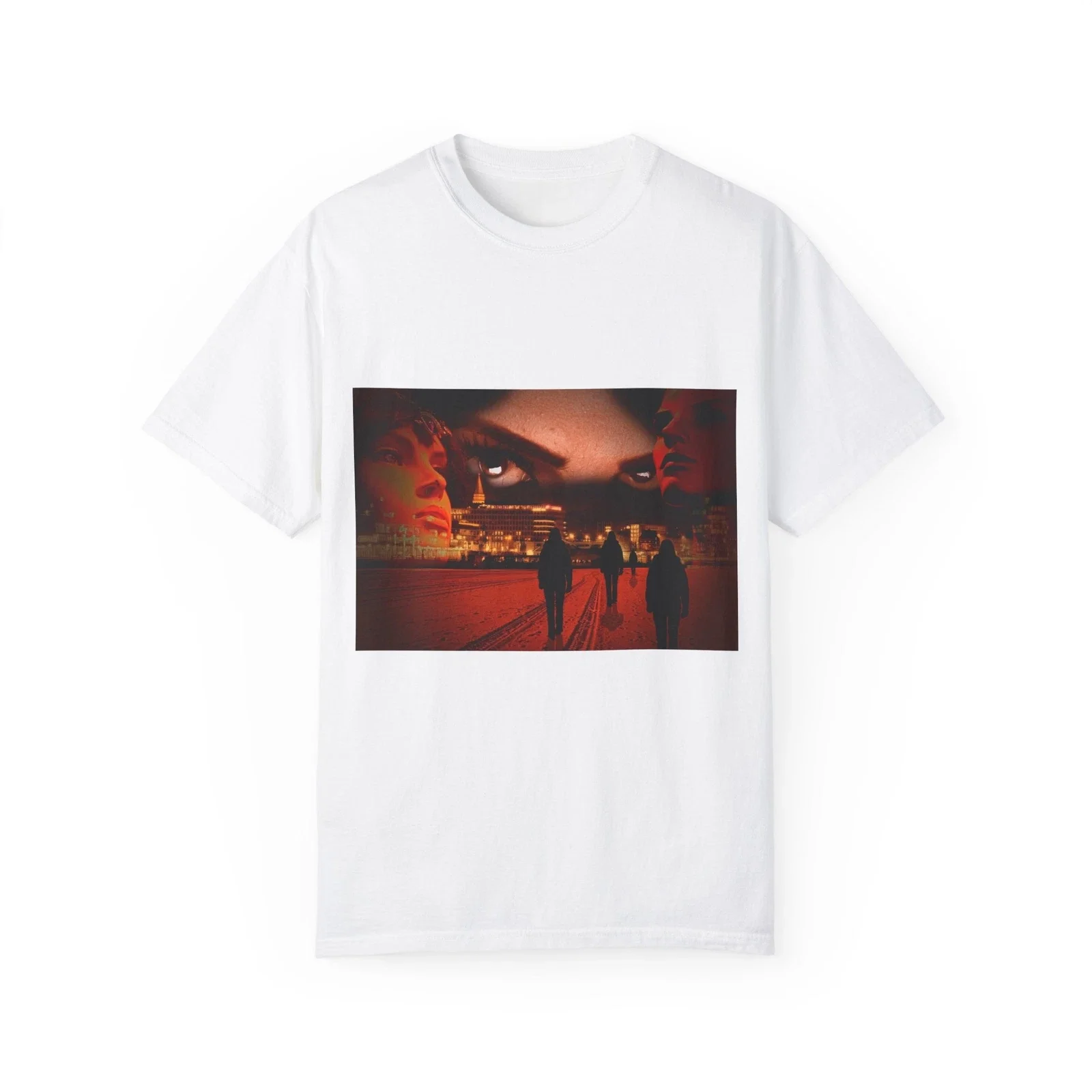 

Lost City Graphic Printing Summer Luxury Brand Cotton Men's and Women's T-Shirts Short Sleeves Street Fashion Trend Clothing
