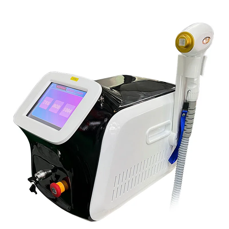4000w Soprano Diode Laser Hair Removal Machine Ice Titanium 755 808 1064 Triple Wavelength Depilation Professional Beauty Device
