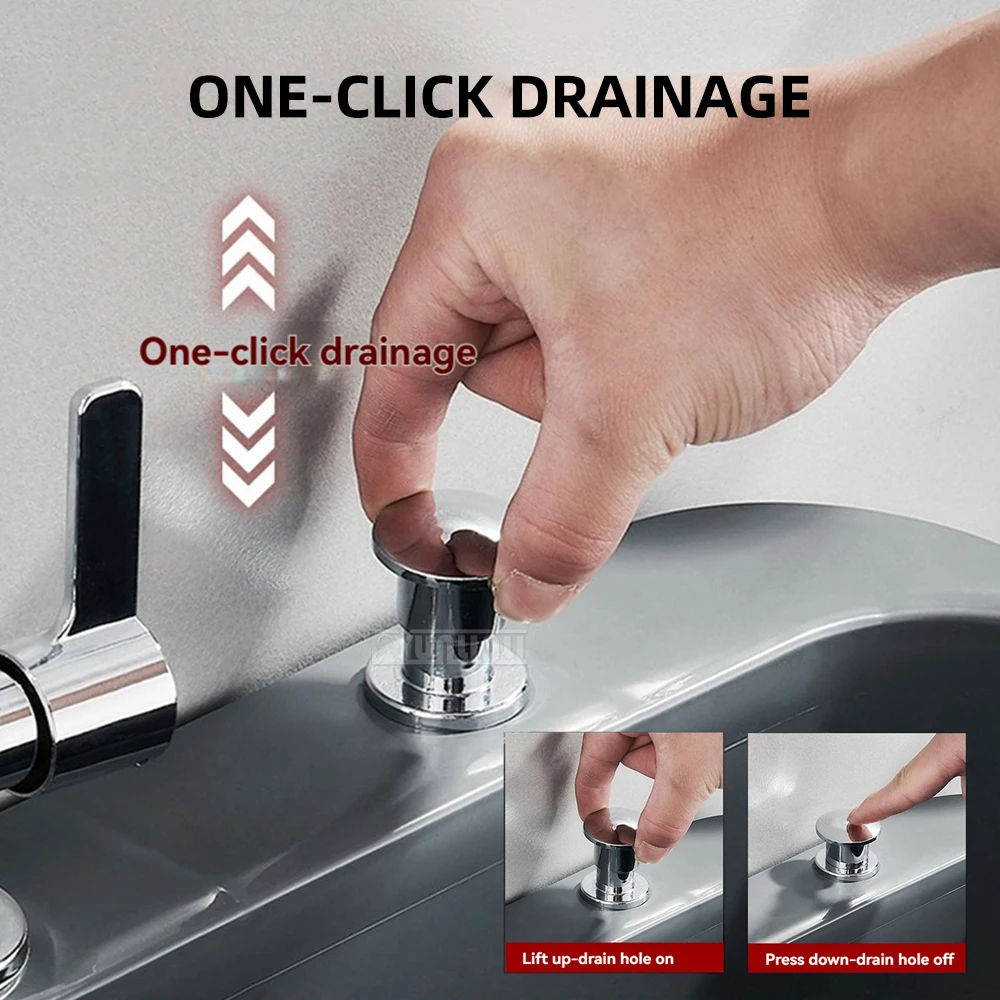 Plastic Laundry Sink for Balcony – Outdoor Utility Sink / Washing Table, Hand Wash Basin for Home / Outdoor Use