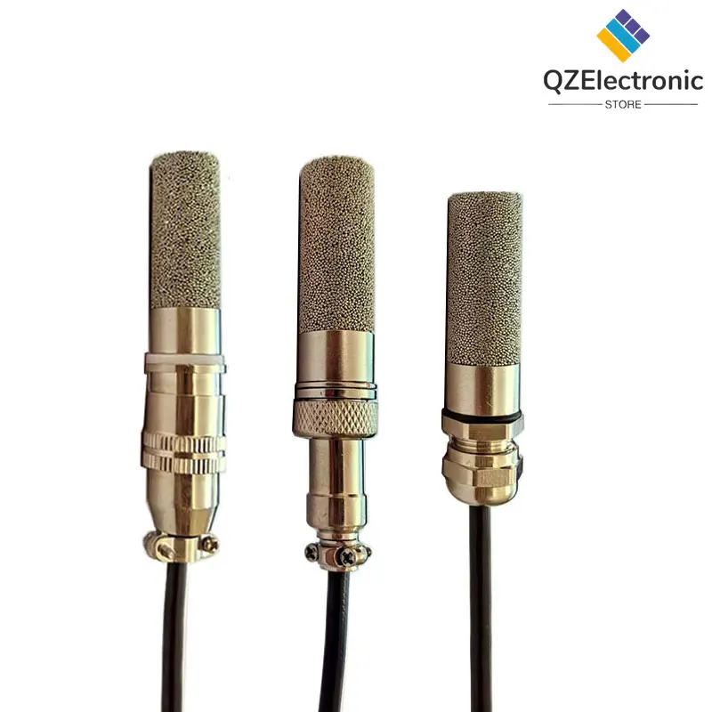 SHT45 SHT41 SHT40 SHT35 SHT31 SHT30 SHT20 Temperature Humidity Sensor Probe Metal Material Digital Capacitance Sensors 1M I2C