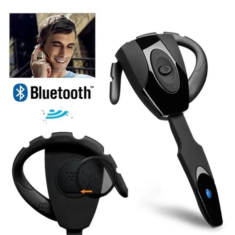 Business Bluetooth Headset With Microphone Rechargeable Long Standby Driving Car High Sensitivity Handsfree Wireless Headphones