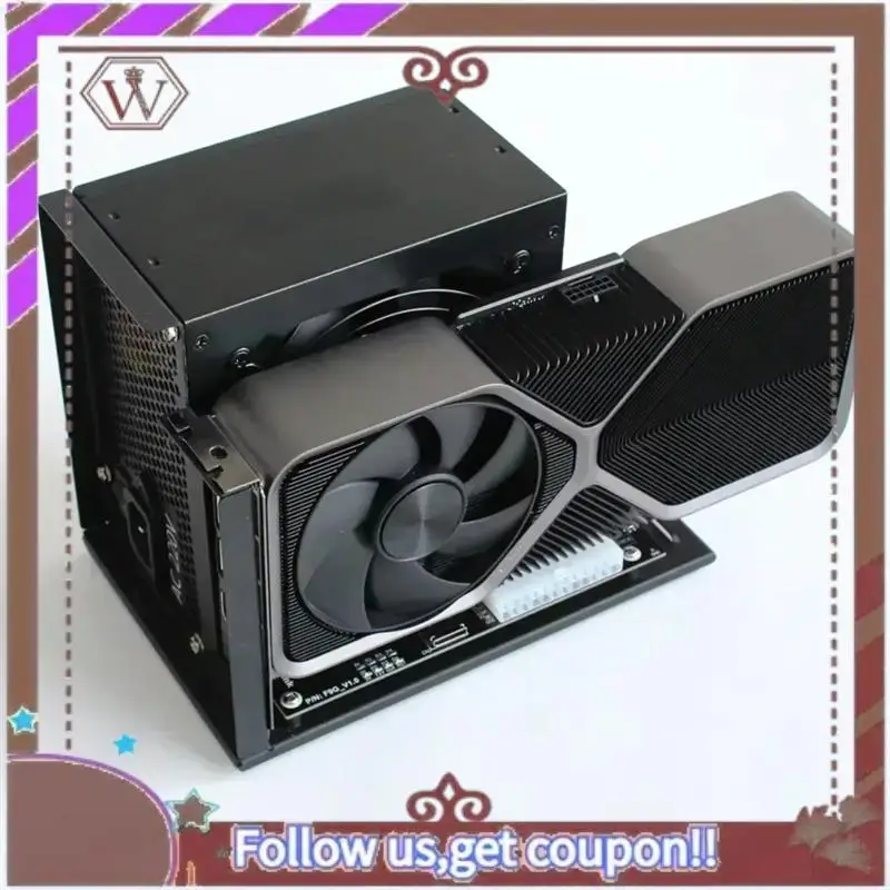 ABBG-F9G-BK7 EGPU Oculink Док-станция для графического процессора Pcie4.0 X4 Ноутбук для внешней видеокарты Адаптер M.2 Oculink к PCIE X16