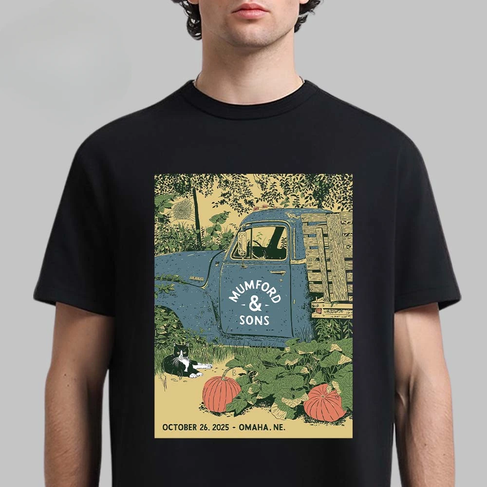 Y2k Mumford and Sons Cotton Band Shirt Unisex Summer Short Sleeve Fashion Brand Tee Luxury Casual Vintage T-shirt