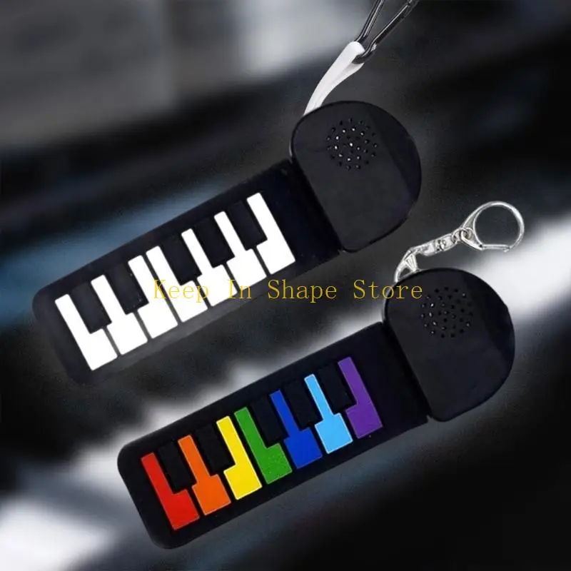 U1JC Rolls up Electronic Piano Pocket Sized Keyboard For Kids Adults Music Learning