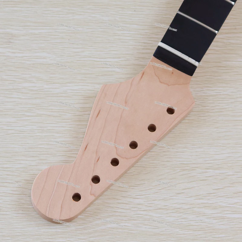 

Rosewood Matte Maple Student Instrument Accessories ST6 String 21 Fret Guitar Handle DIY Electric Guitar Neck,