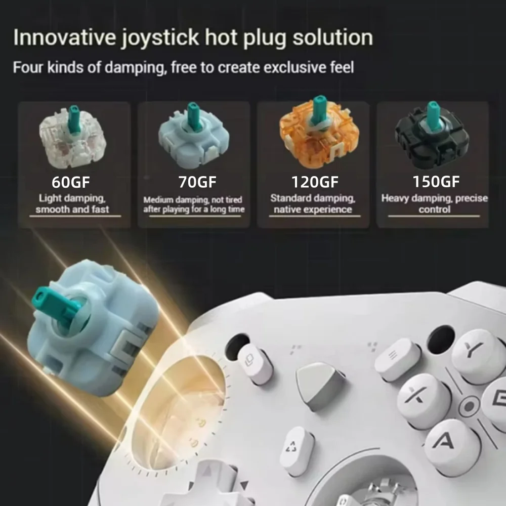 2pcs TMR for Machenike Mechanic Hall Swap Joystick JS20 Multiple Tactile Options Compatible G6pro G5pro V2 Game Controller Jh20