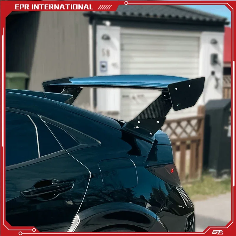 Civic Type R FK8 VRSAR2 GT Spoiler (2017 Onwards) with Dry Carbon Fiber Legs for a Superior Look and Aerodynamics