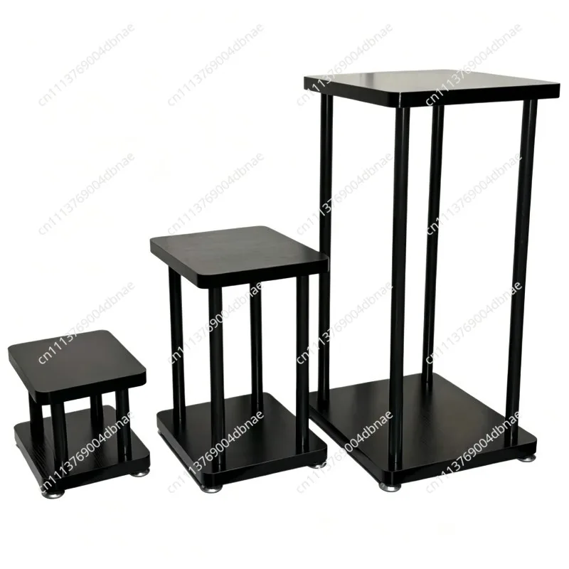 Speaker Stand Base Desk Riser Bookshelf Speaker Isolation Pad Anti-Vibration Floor Stand for Audio Sound System 1 pcs