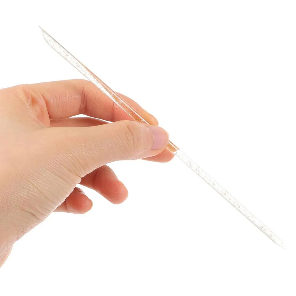 

200Pcs Nail Dotting Tool Manicure Sticks Plastic Cuticle Stick Stable Structure Long Lasting Use Nail Art Tools