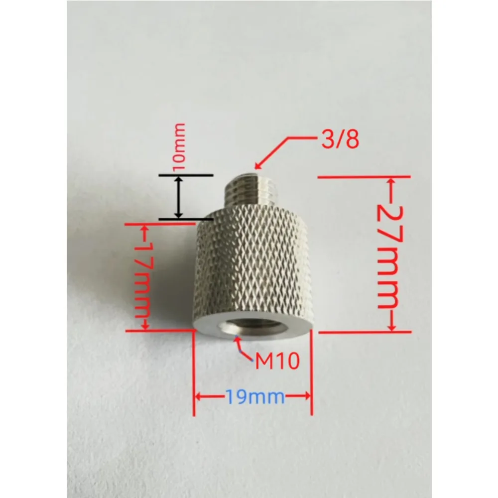 1pcs    3/8 to M10  Connctor Adapter For JPC Antenna