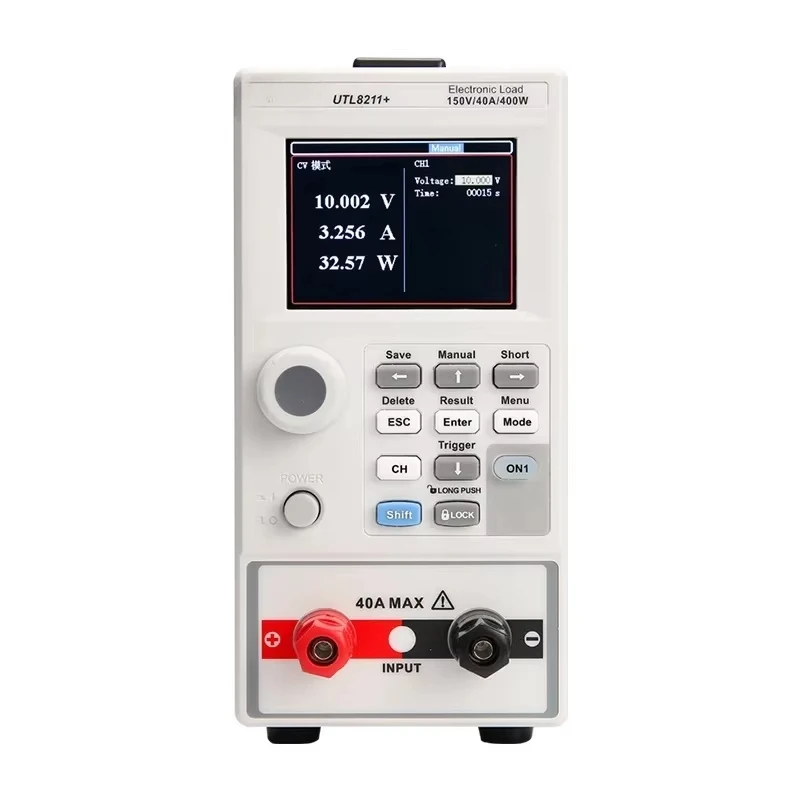 Electronic Load Programmable UTL8211+ 150V 40A 400W Digital DC Load Battery Tester Power Supply Current Test