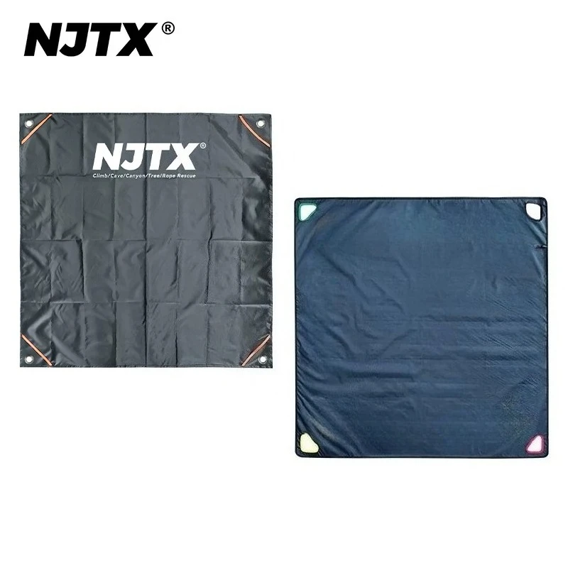 NJTX rope bridge rescue rope ground cloth, portable waterproof storage cloth, quick-hanging climbing gear display cloth