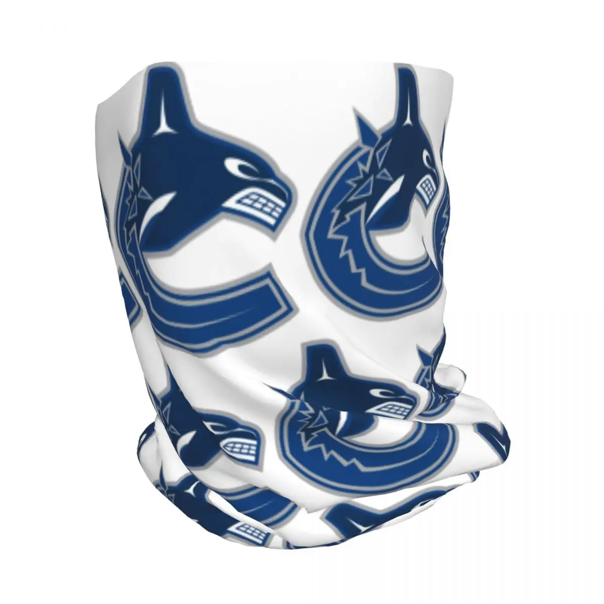 Eel Hockey Vancouver Canucks Merch Bandana Neck Cover Magic Scarf Warm Face Mask Beanies Hat for Men Women Adult Winter