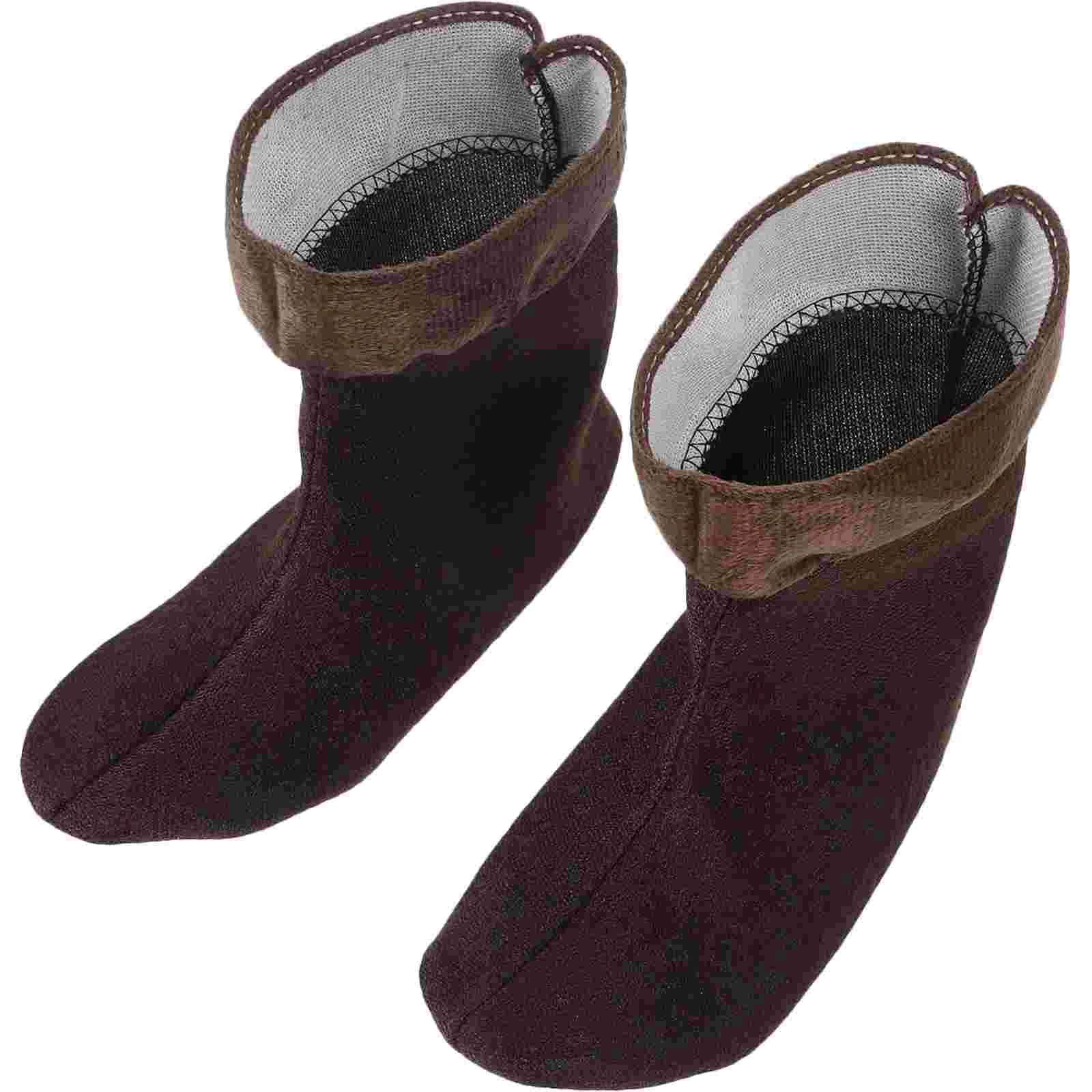 

Lined Fleece Rain Boots Water Shoes Men Socks for Thick Liner Liners Warm Accessories