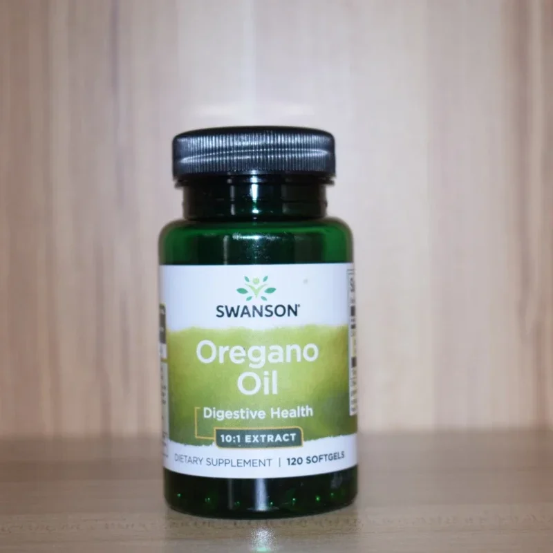 

1 Bottle of Oregano Oil 10:1 Concentrated Capsule Oregano Oil Essence 120 Capsule for Strong Immunity and Dietary Supplement.