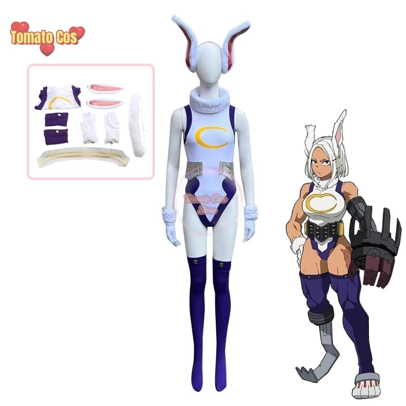 Rabbit Hero: Mirko Anime Cosplays Cosplay Women's Woman Adult Costume Costumes Men Men's Disguise Clothes Halloween Kid Figures