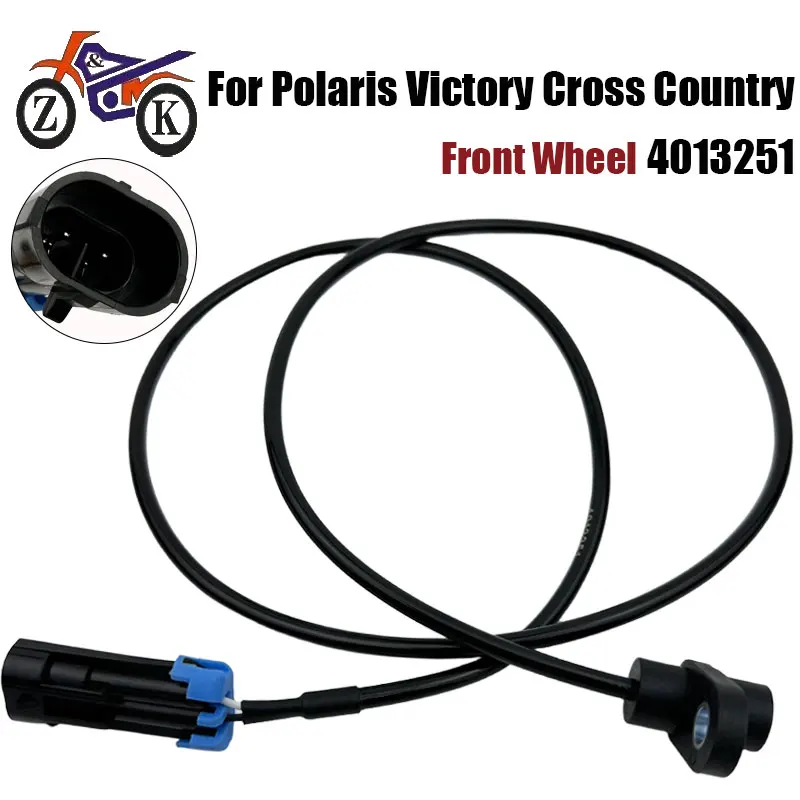 

1PCS Motorcycle Front Wheel ABS Speed Sensor For Polaris Victory Cross Country For India Roadmaster 4013251 ABS Sensor Replace