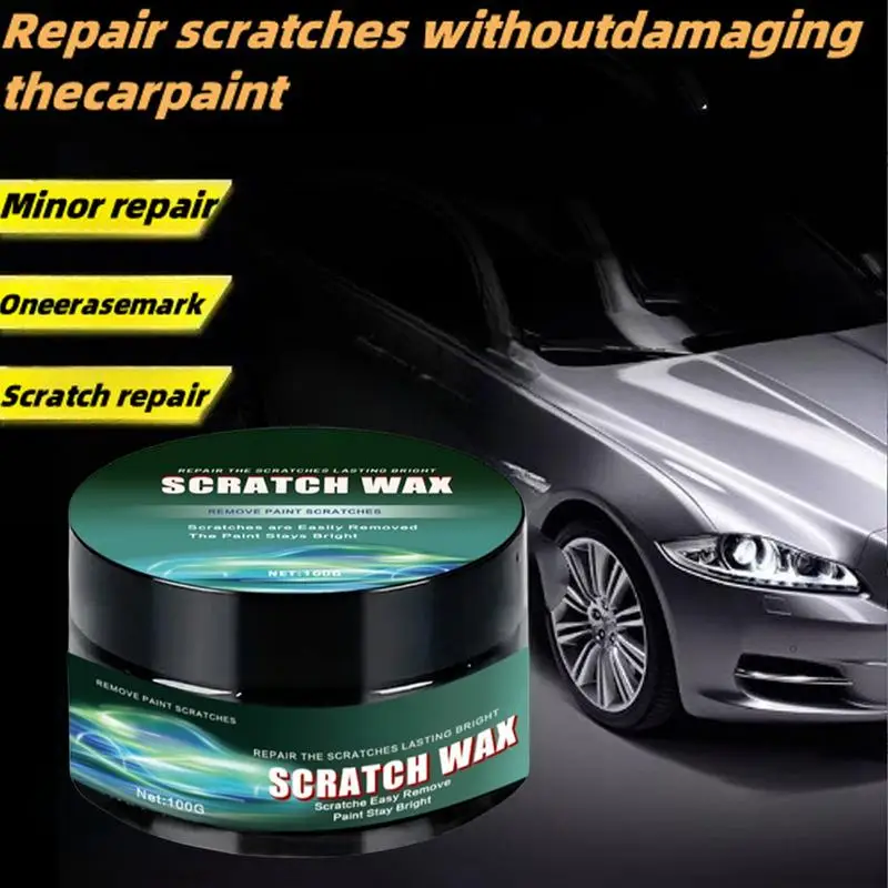 

Автомобильный воск для ремонта царапин, автомобильный ластик для царапин, 100 г, средство для удаления покрытия, полировщик, восстановитель с губкой для мотоцикла, лодки, автофургона