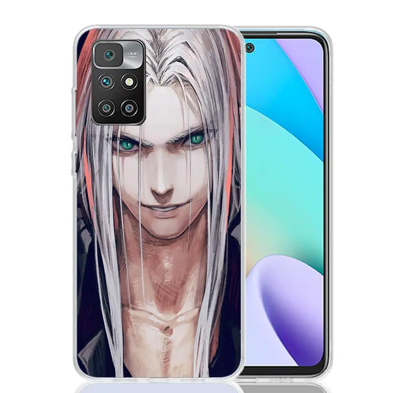 Anime FINAL FANTASY 7 BloodyBeni Phone Case For Xiaomi Redmi 12 12C 10 10C 9 9C 9A 9T 8A 8 7A 7 6A 6 Pro K70 K60 K40 K20 S2 Cove