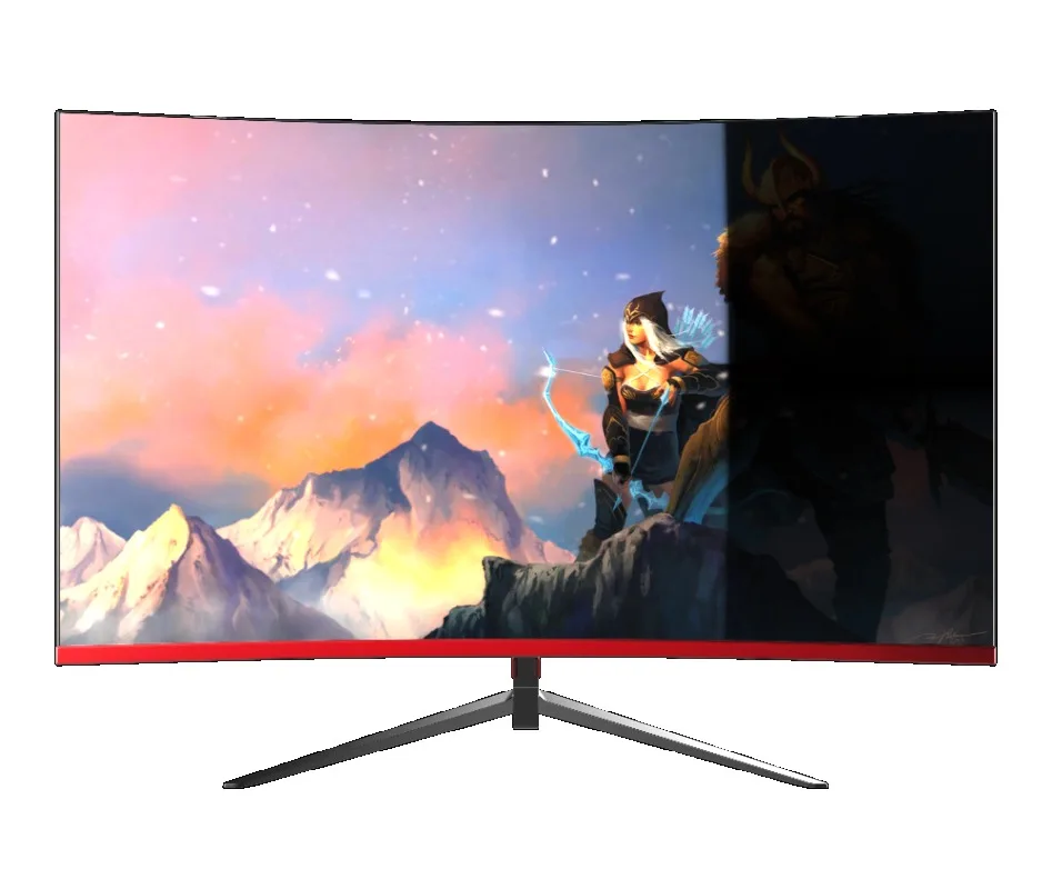 PC Monitor Flat Panel 2ms 24 Inch Fhd Ips 144hz PC Gaming