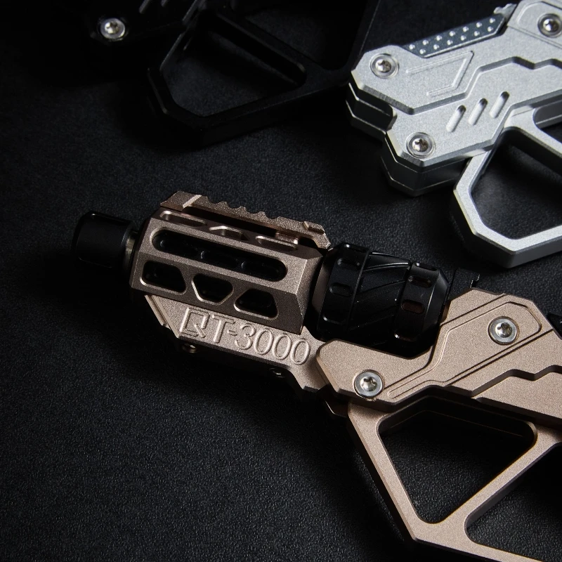 QT-3000 Revolver Flip Magnetic Push Slider Gun Fidget Spinner