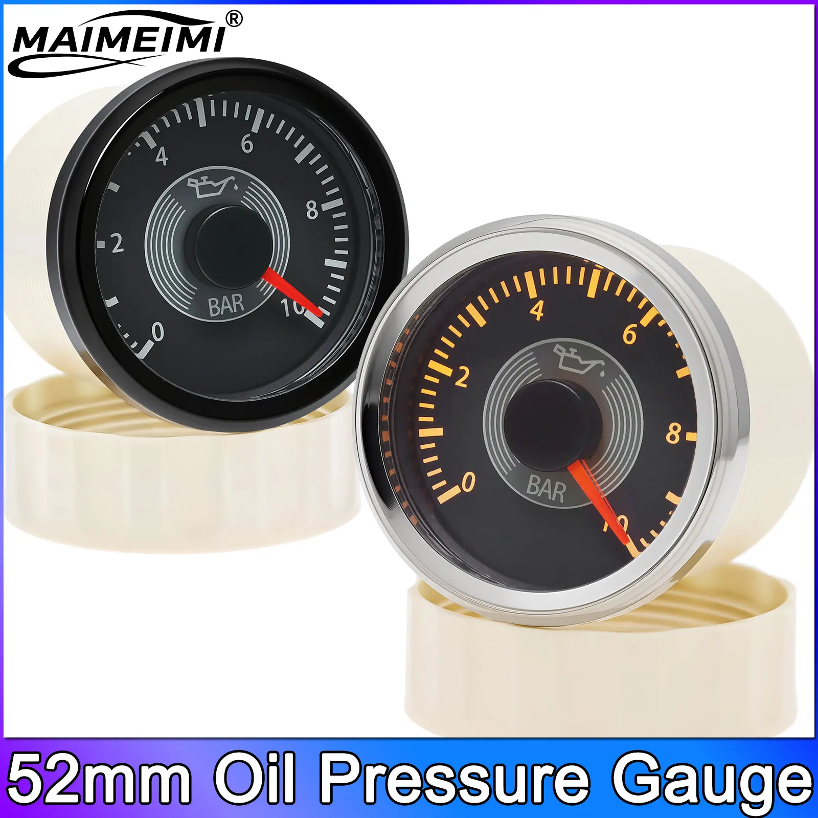 0-10 Bar Oil Pres M…