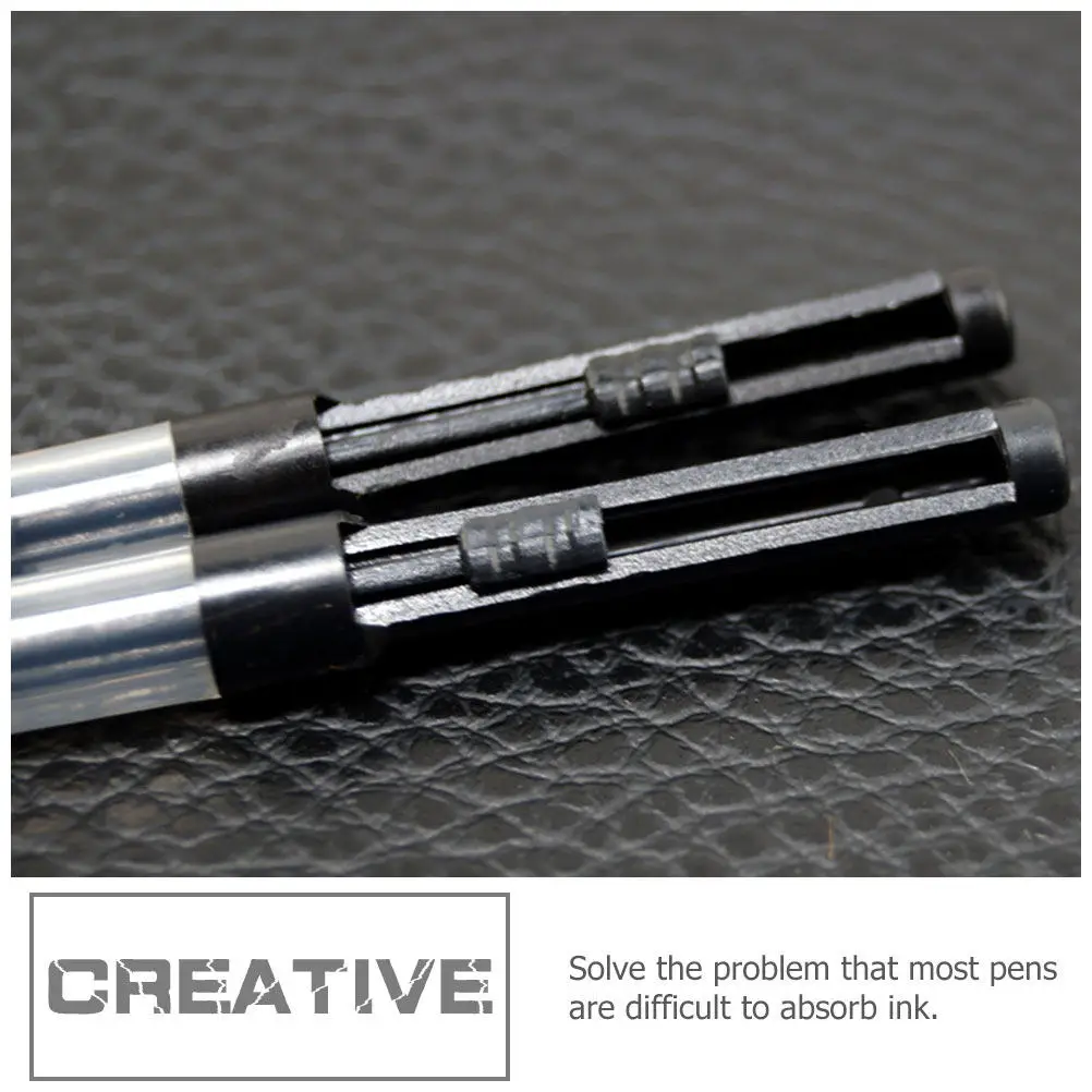 30pcs Push-Pull Absorber For Fountain Pen Refill Ink Tool Office School Stationery Supplies Pen Ink Absorption